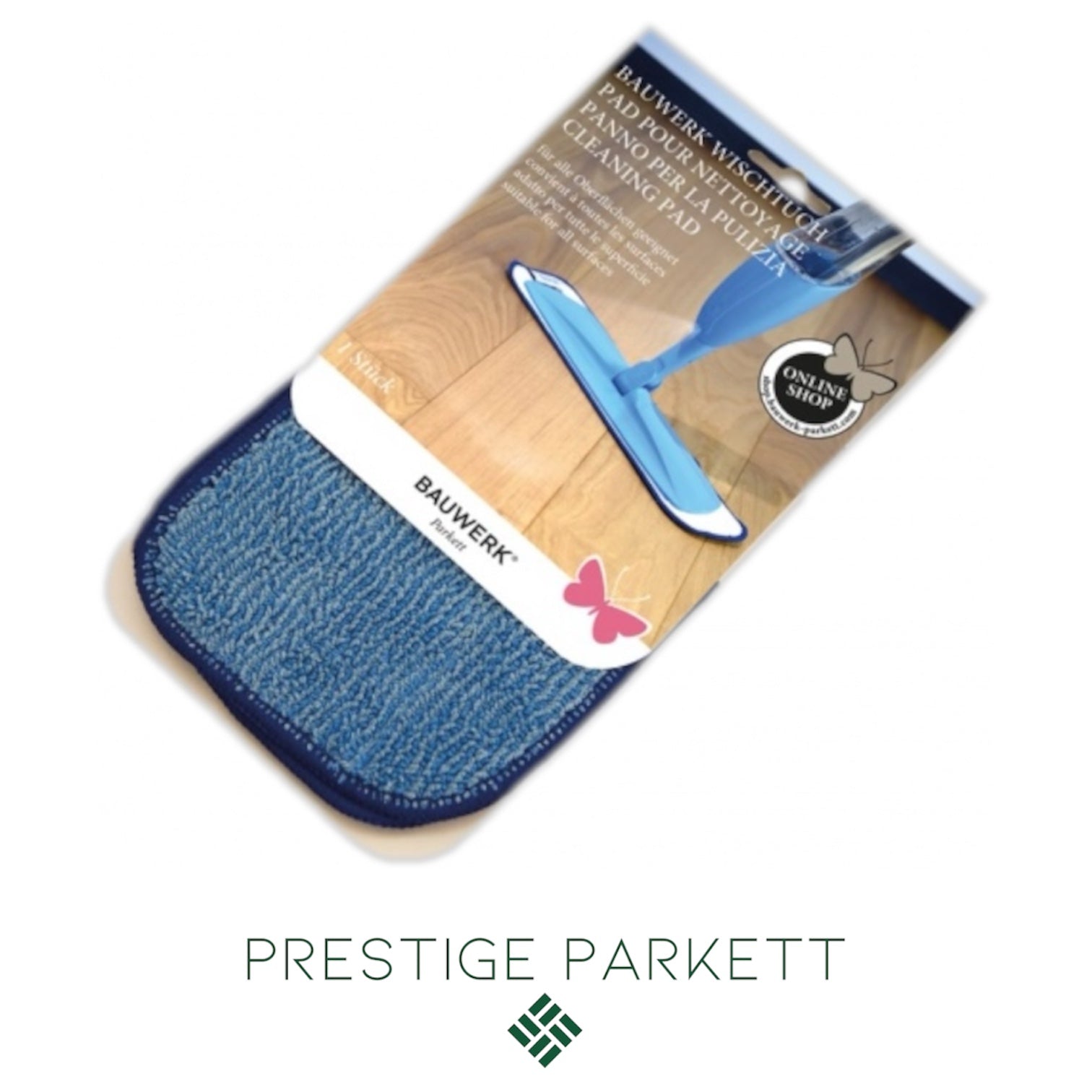 Bauwerk Microfaser - Wischtuch - Prestige Parkett