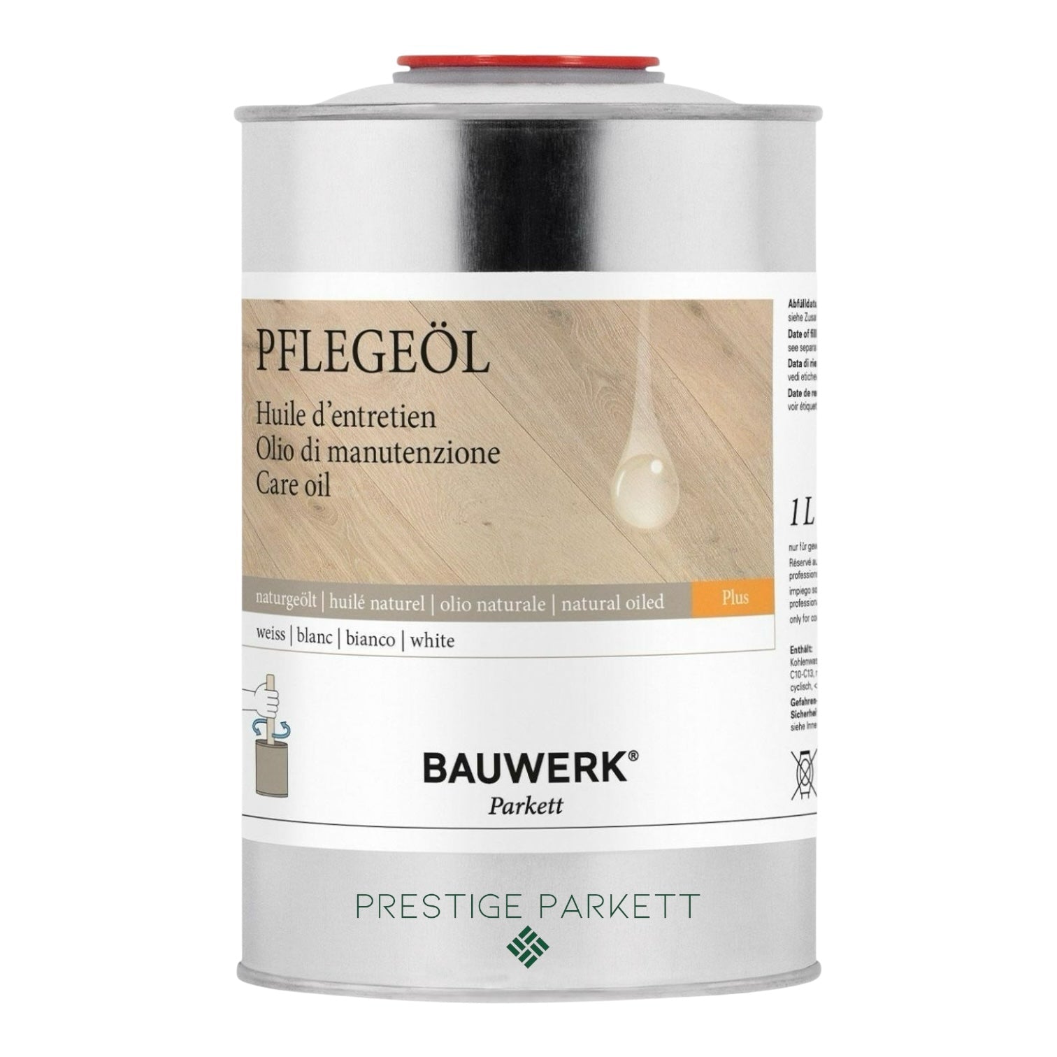 Bauwerk Pflegeöl Plus - Prestige Parkett