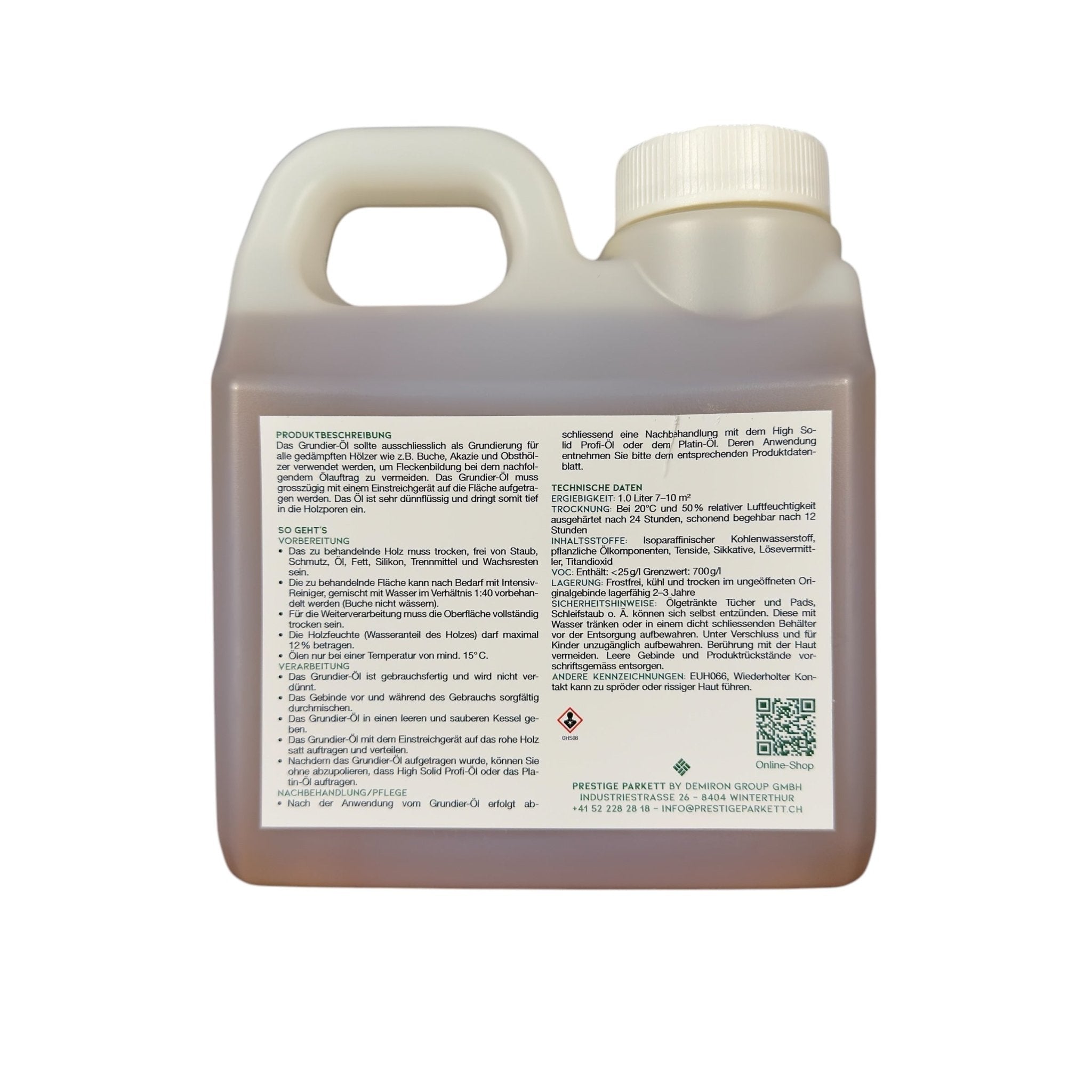 PRESTIGE Grundier - Öl - Prestige Parkett