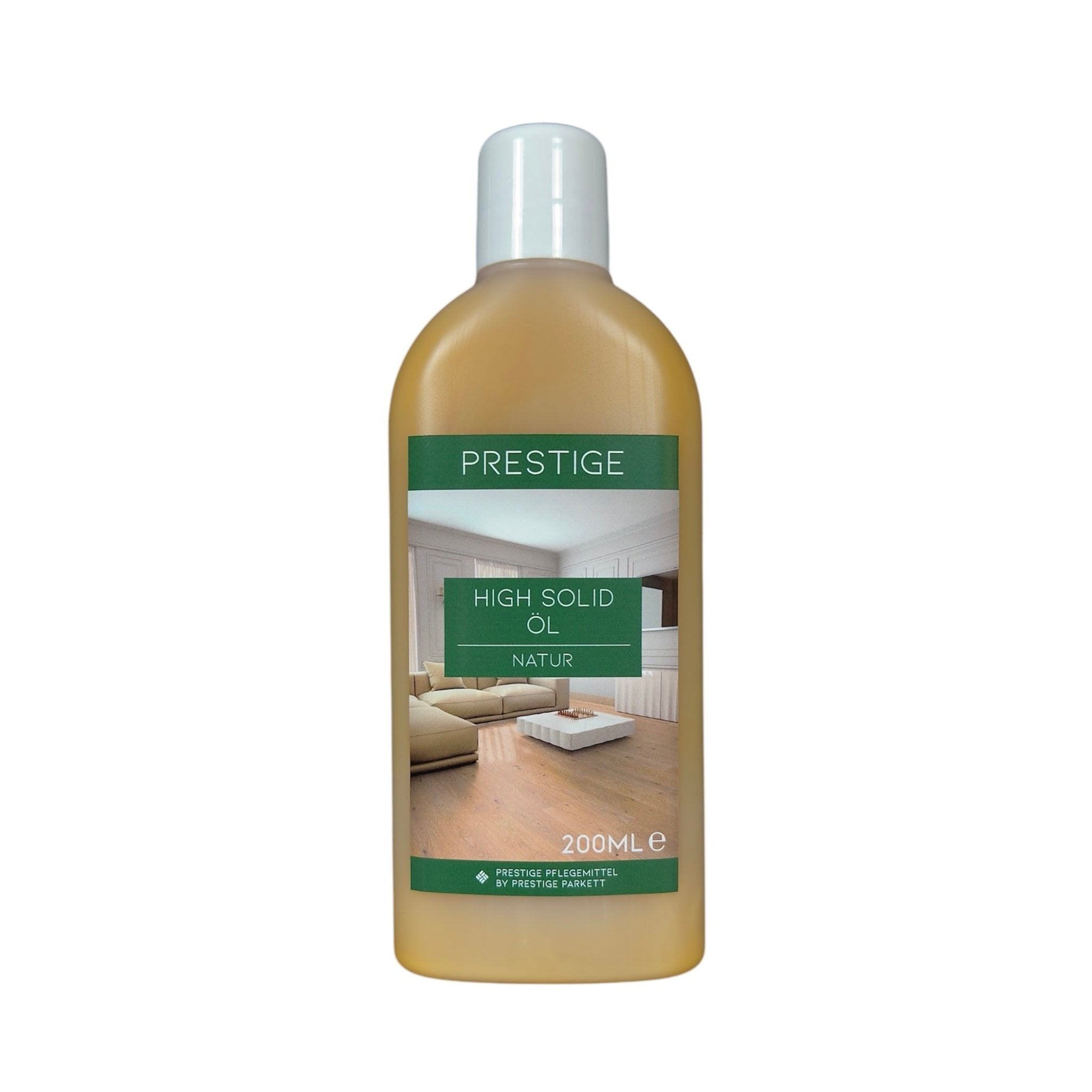 PRESTIGE High Solid - Öl | Öl für geöltes Parkett und andere Holzoberflächen | strapazierfähig & langlebig - Prestige Parkett