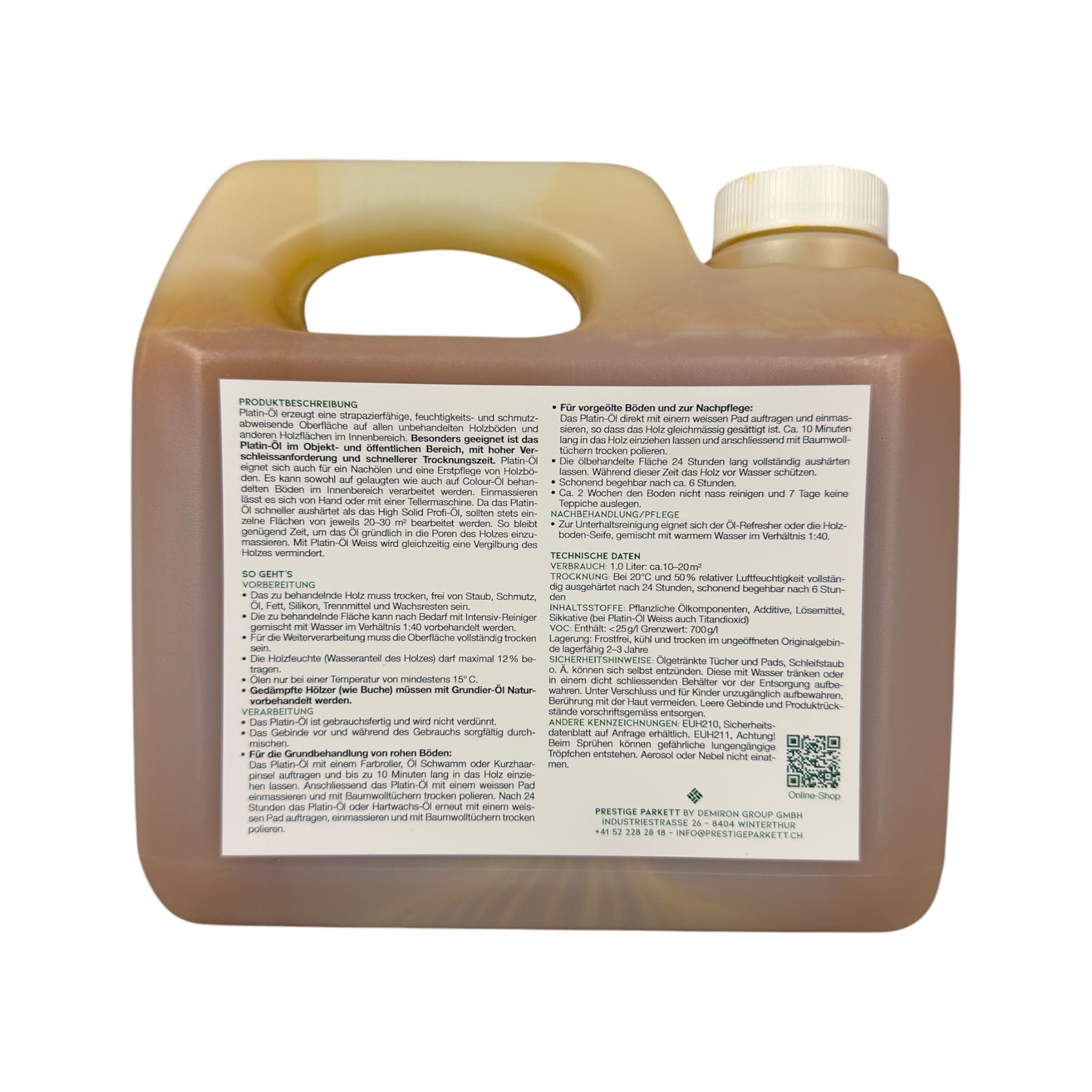 PRESTIGE Platin - Öl - Prestige Parkett
