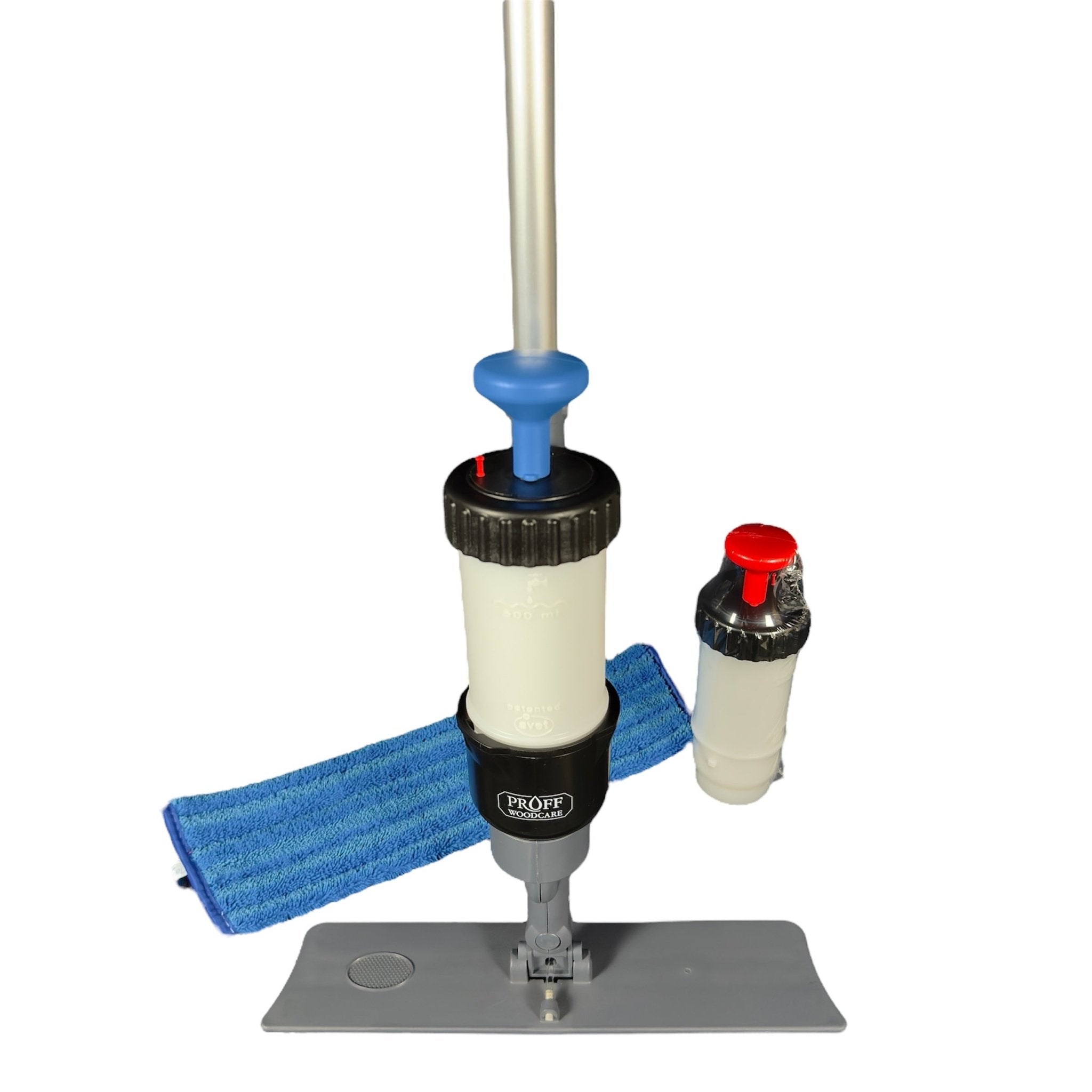 PULU Spraymopp - Gerät | Bodenwischer für alle Oberflächen - Parkett, Fliesen, Laminat und Vinyl - Prestige Parkett