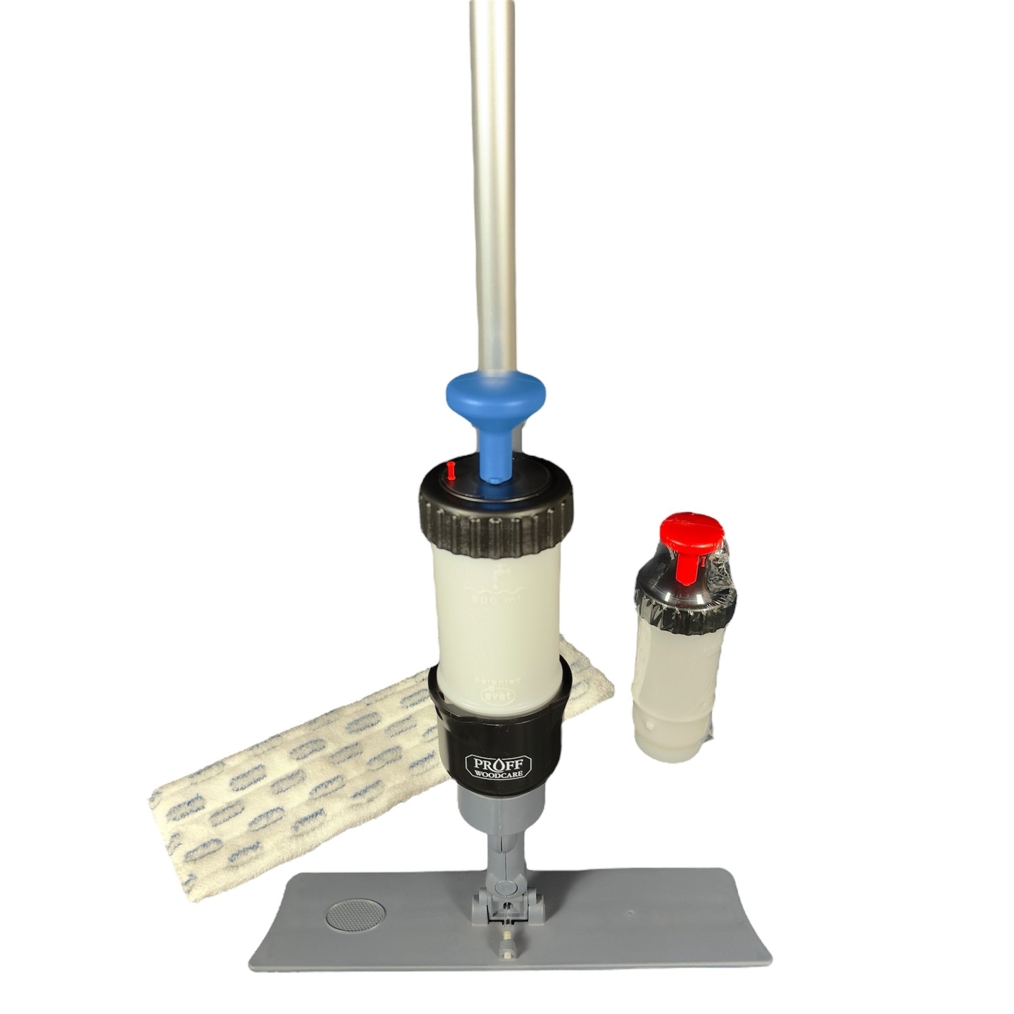 PULU Spraymopp - Gerät | Bodenwischer für alle Oberflächen - Parkett, Fliesen, Laminat und Vinyl - Prestige Parkett