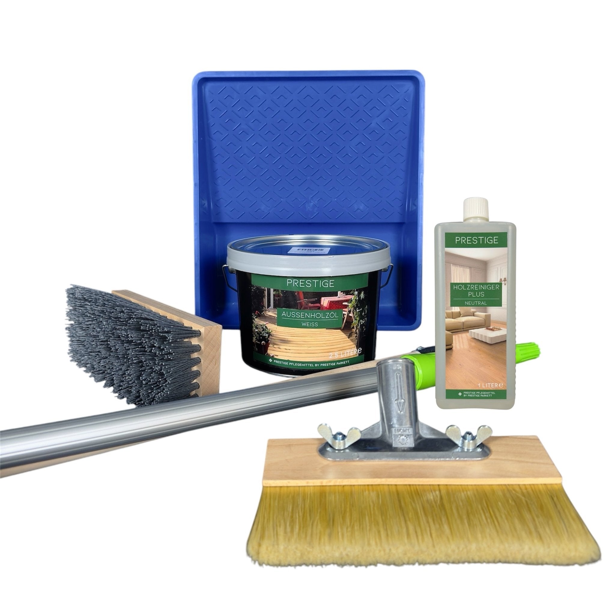SET - Aussenholz - Öl komplett - Prestige Parkett