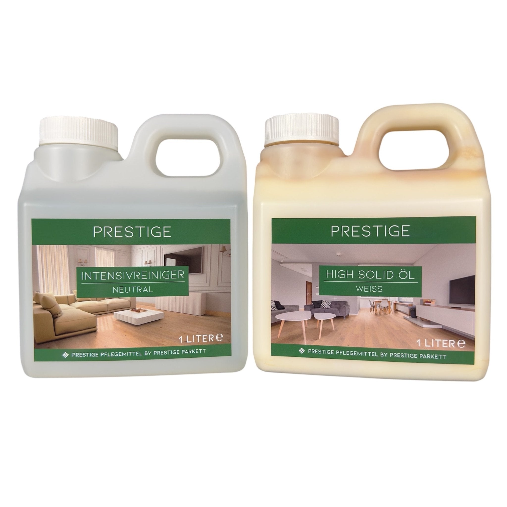 SET - Parkett Intensivreiniger | High Solid Öl - Prestige Parkett
