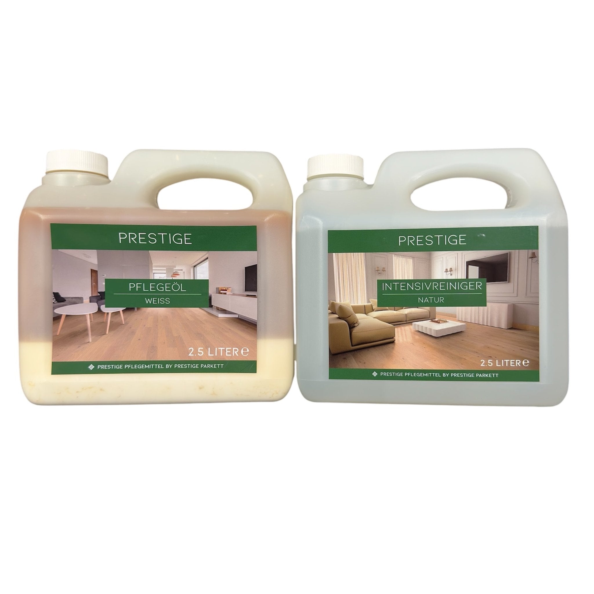 SET - Parkett Intensivreiniger | Pflegeöl - Prestige Parkett