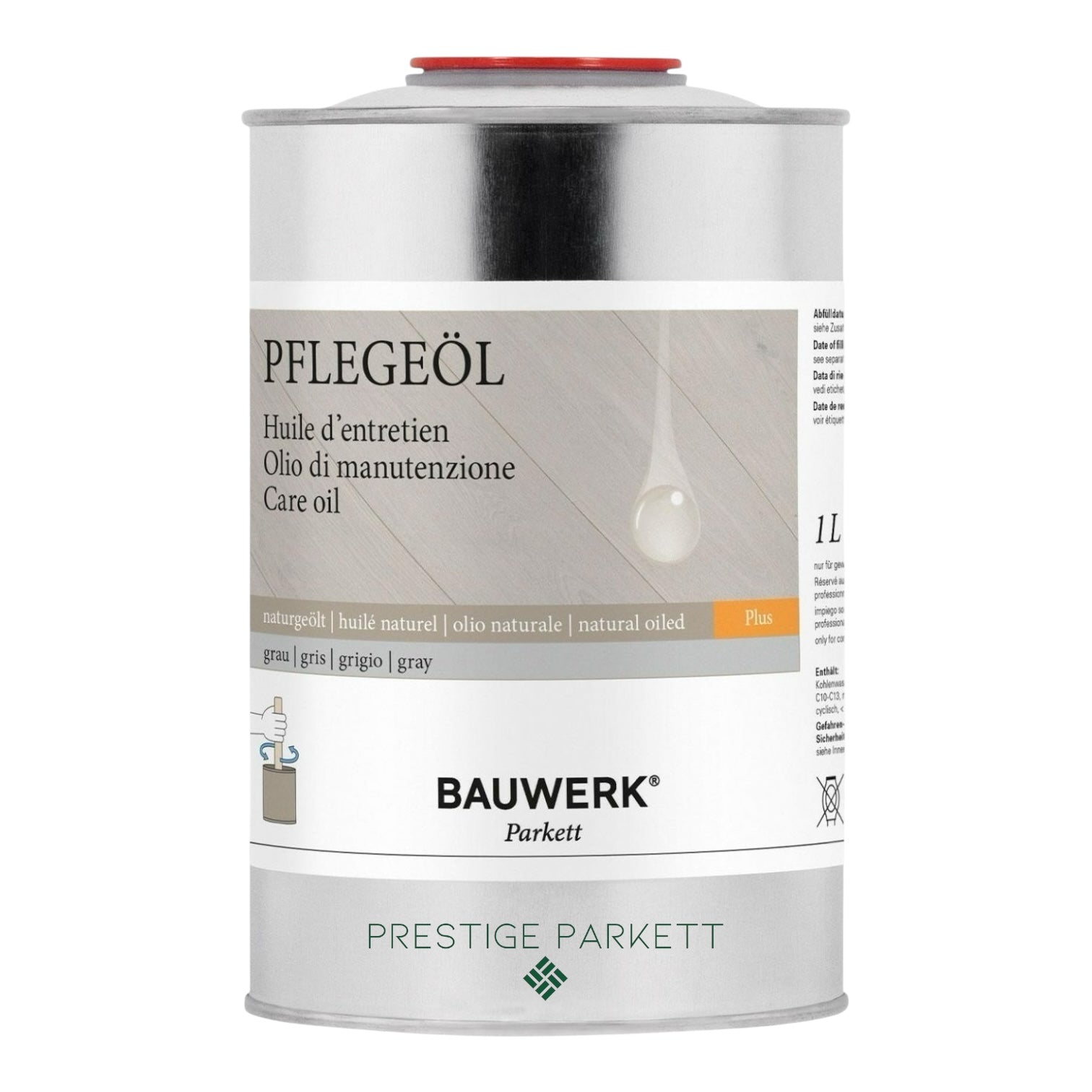Bauwerk Pflegeöl Plus - Prestige Parkett