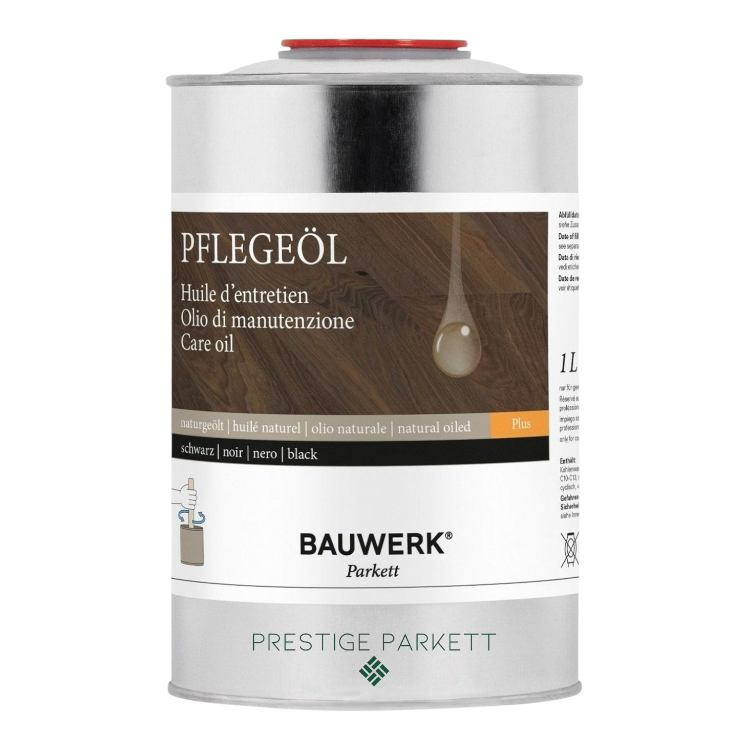Bauwerk Pflegeöl Plus - Prestige Parkett