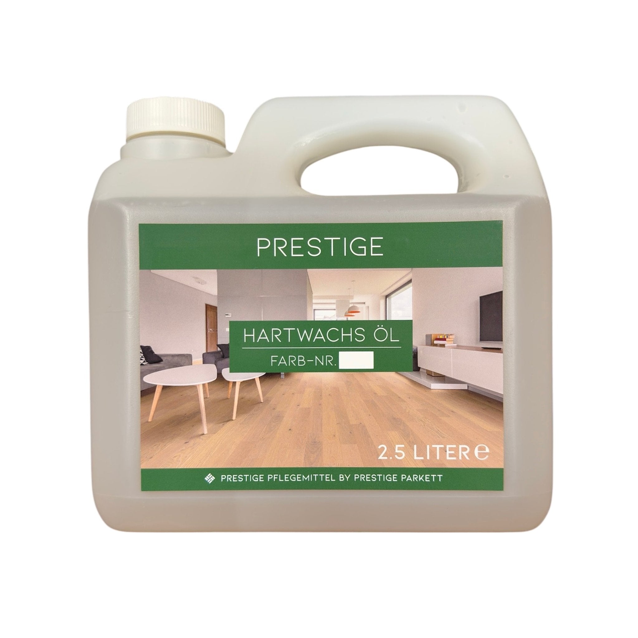PRESTIGE Hartwachs - Öl | Schutz & Pflege für geölte und gewachste Parkettböden | Für alle Holzoberflächen - Prestige Parkett