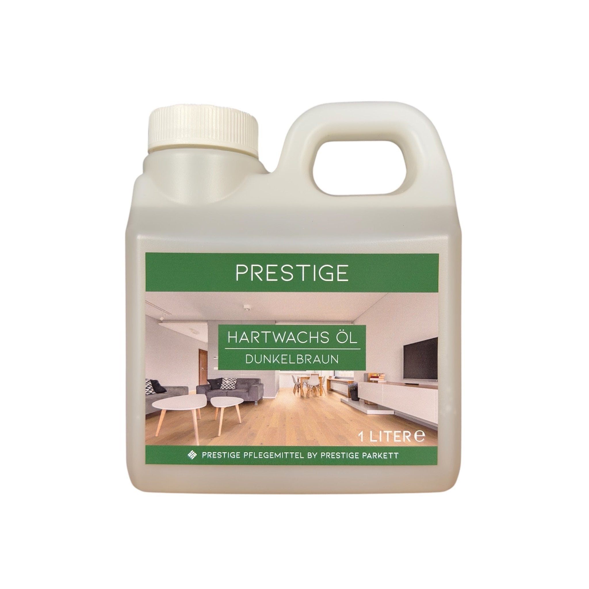 PRESTIGE Hartwachs - Öl | Schutz & Pflege für geölte und gewachste Parkettböden | Für alle Holzoberflächen - Prestige Parkett