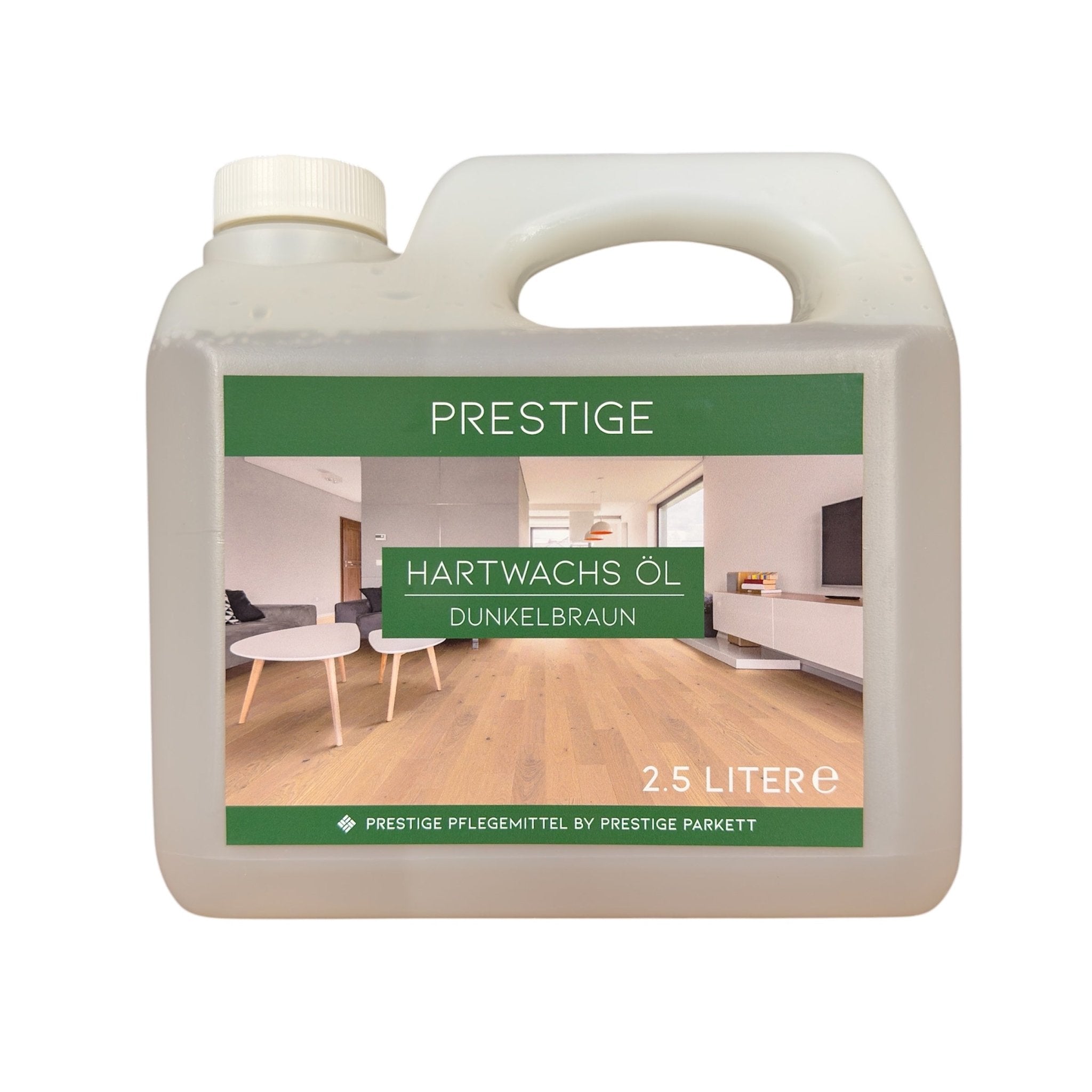 PRESTIGE Hartwachs - Öl | Schutz & Pflege für geölte und gewachste Parkettböden | Für alle Holzoberflächen - Prestige Parkett