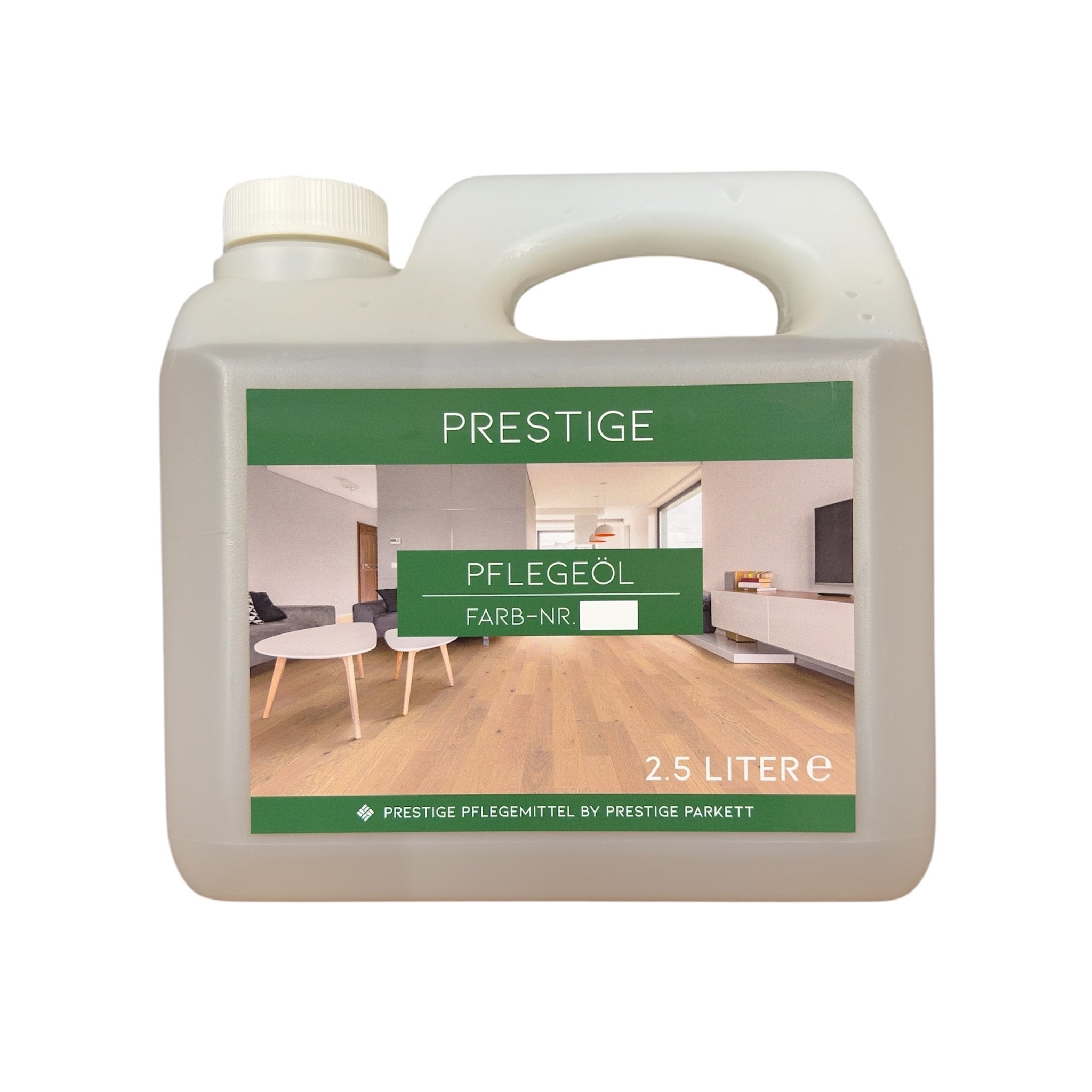 PRESTIGE Pflege - Öl | geöltes Parkett ölen & pflegen | Schutz für die Parkettoberfläche - Prestige Parkett