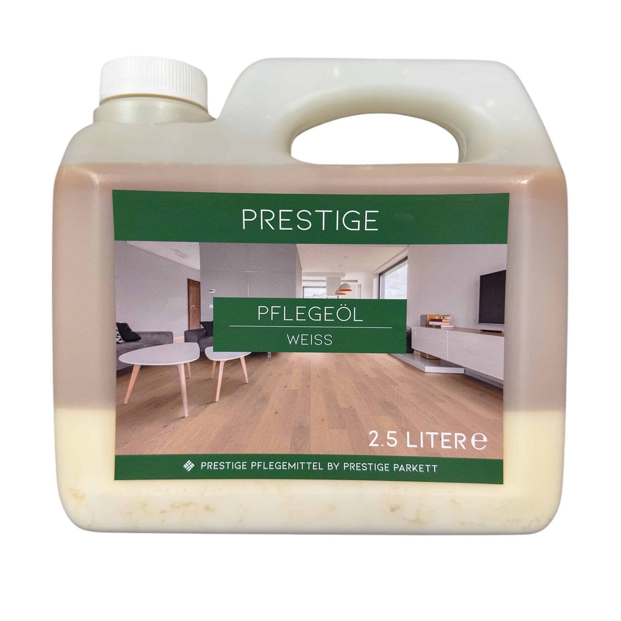 PRESTIGE Pflege - Öl | geöltes Parkett ölen & pflegen | Schutz für die Parkettoberfläche - Prestige Parkett