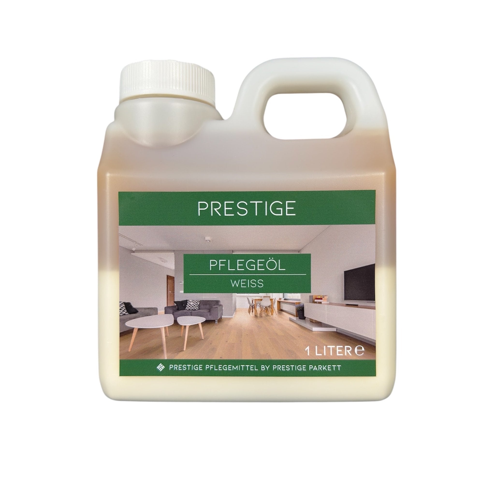 PRESTIGE Pflege - Öl | geöltes Parkett ölen & pflegen | Schutz für die Parkettoberfläche - Prestige Parkett