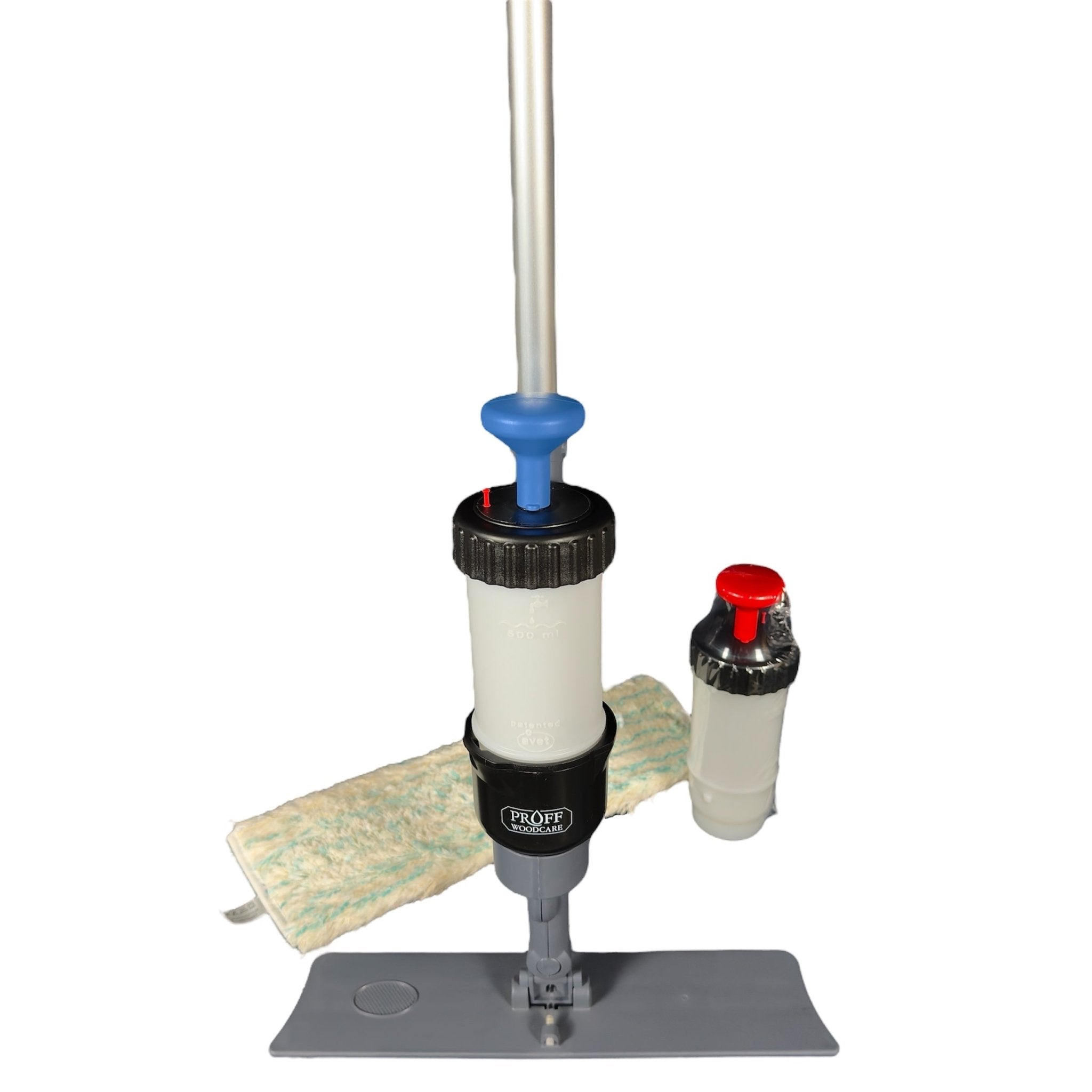 PULU Spraymopp - Gerät | Bodenwischer für alle Oberflächen - Parkett, Fliesen, Laminat und Vinyl - Prestige Parkett