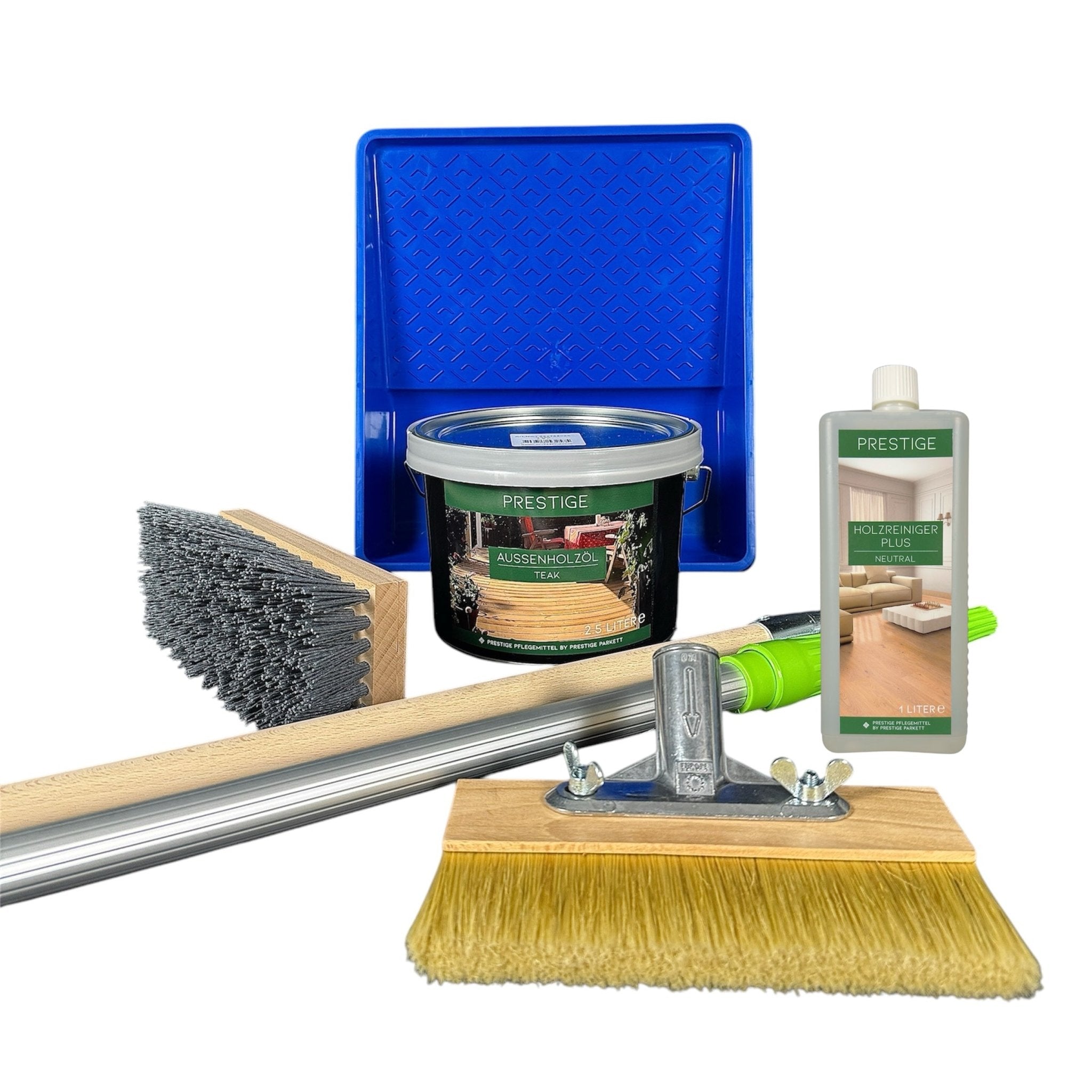 SET - Aussenholz - Öl komplett - Prestige Parkett