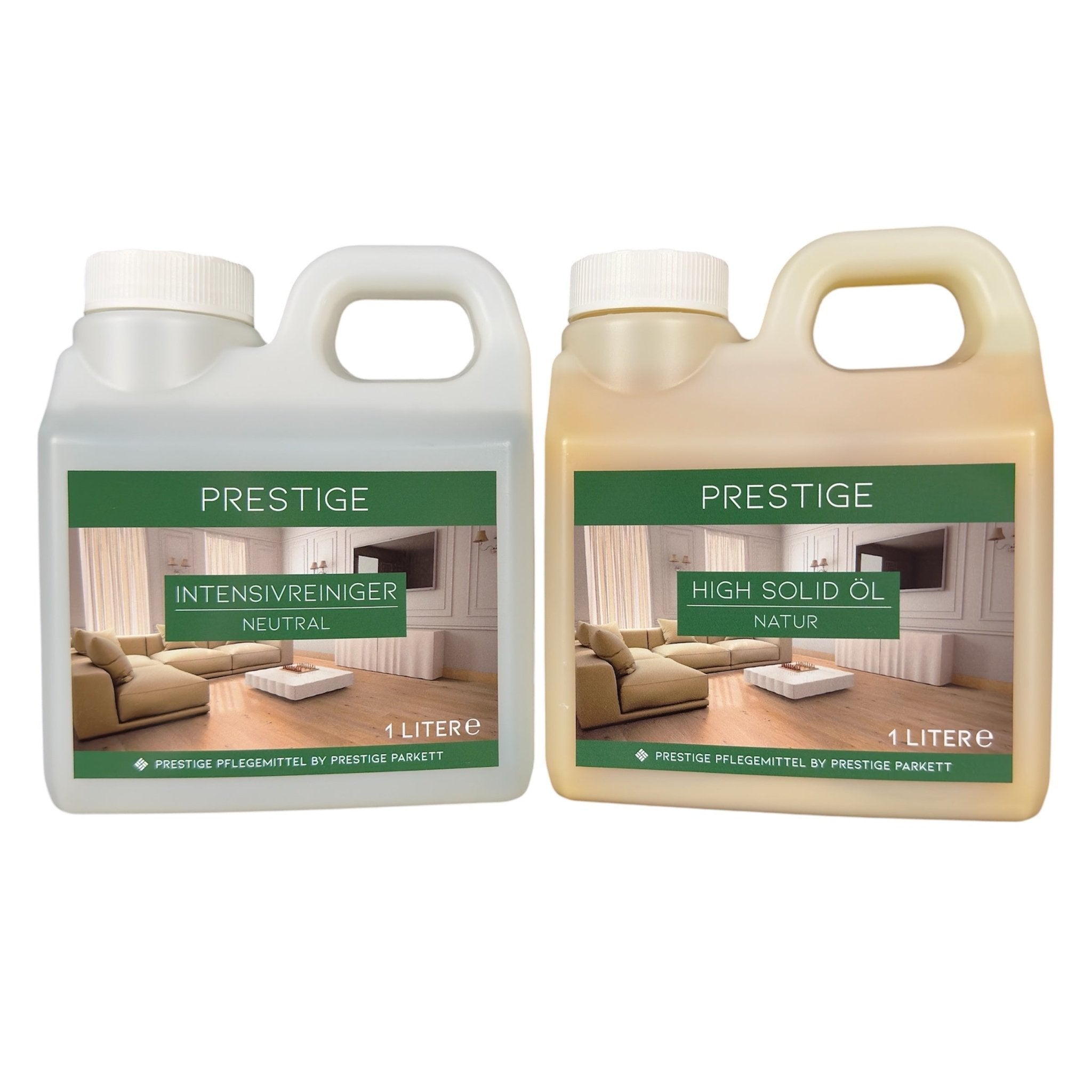 SET - Parkett Intensivreiniger | High Solid Öl - Prestige Parkett