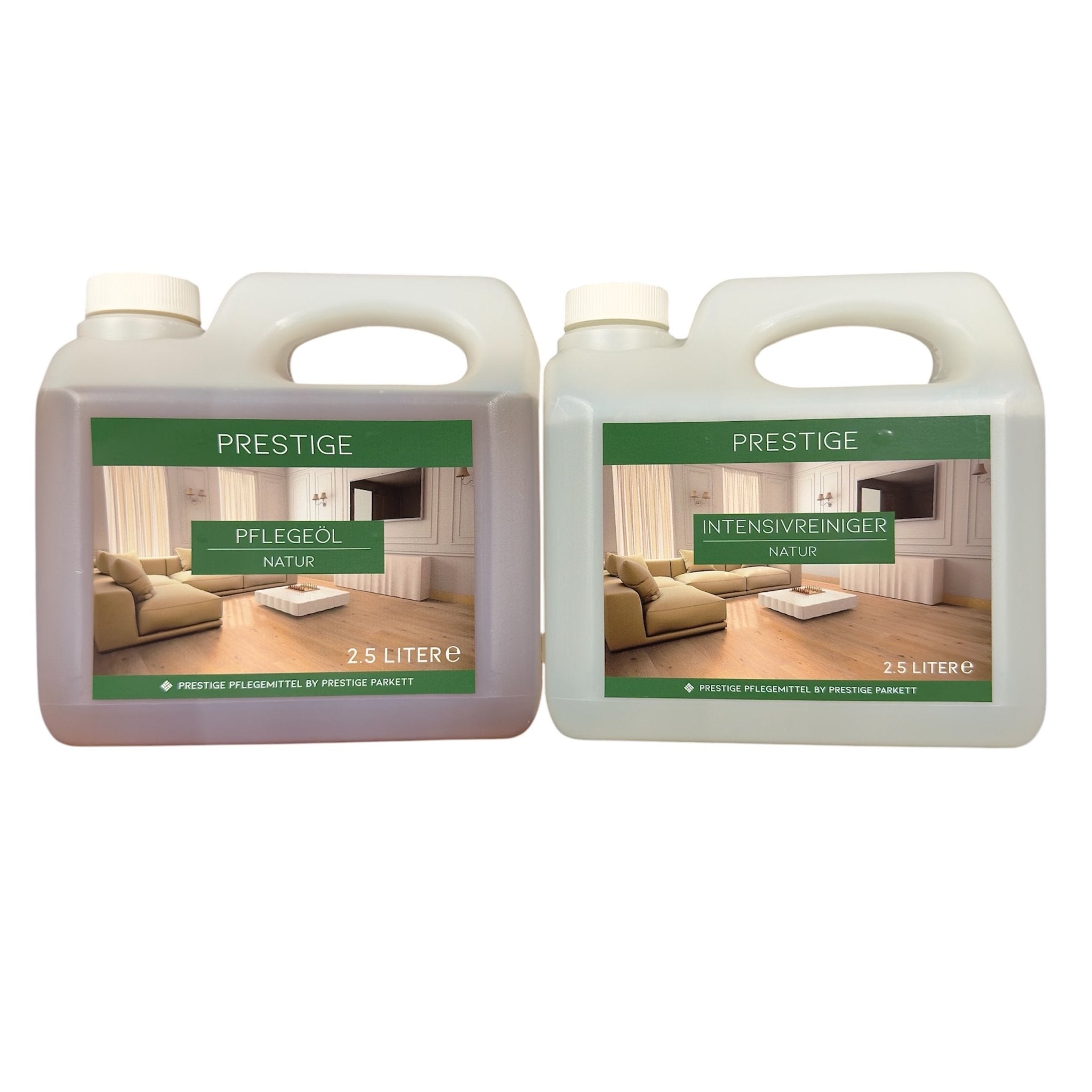 SET - Parkett Intensivreiniger | Pflegeöl - Prestige Parkett